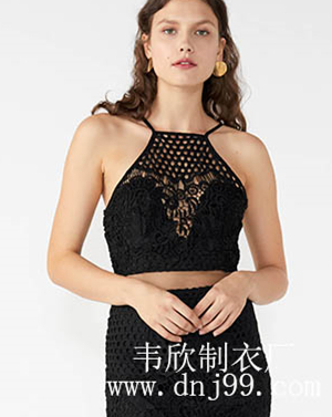 外贸服装厂2019春夏新款钩花蕾丝套装裙_副本.jpg